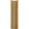 Ekena Millwork 6-in W x 22-in D x 22-in H Funston Block Rough Cedar Woodgrain TimberThane Outlooker, Primed Tan OUTUR060X22X22FST44RCPR - alternate 2